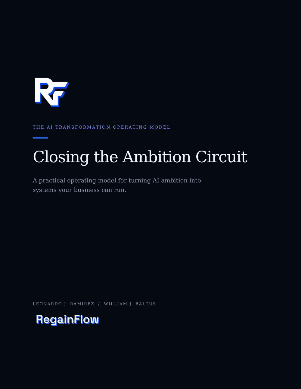 Cover of Closing the Ambition Circuit
